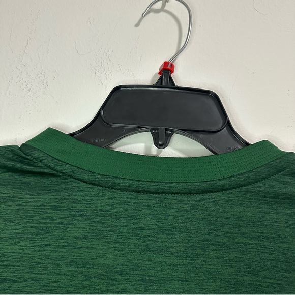 NIKE Mens Green Breathable Airy Top T Shirt Short Sleeve Size M - Picture 11 of 14